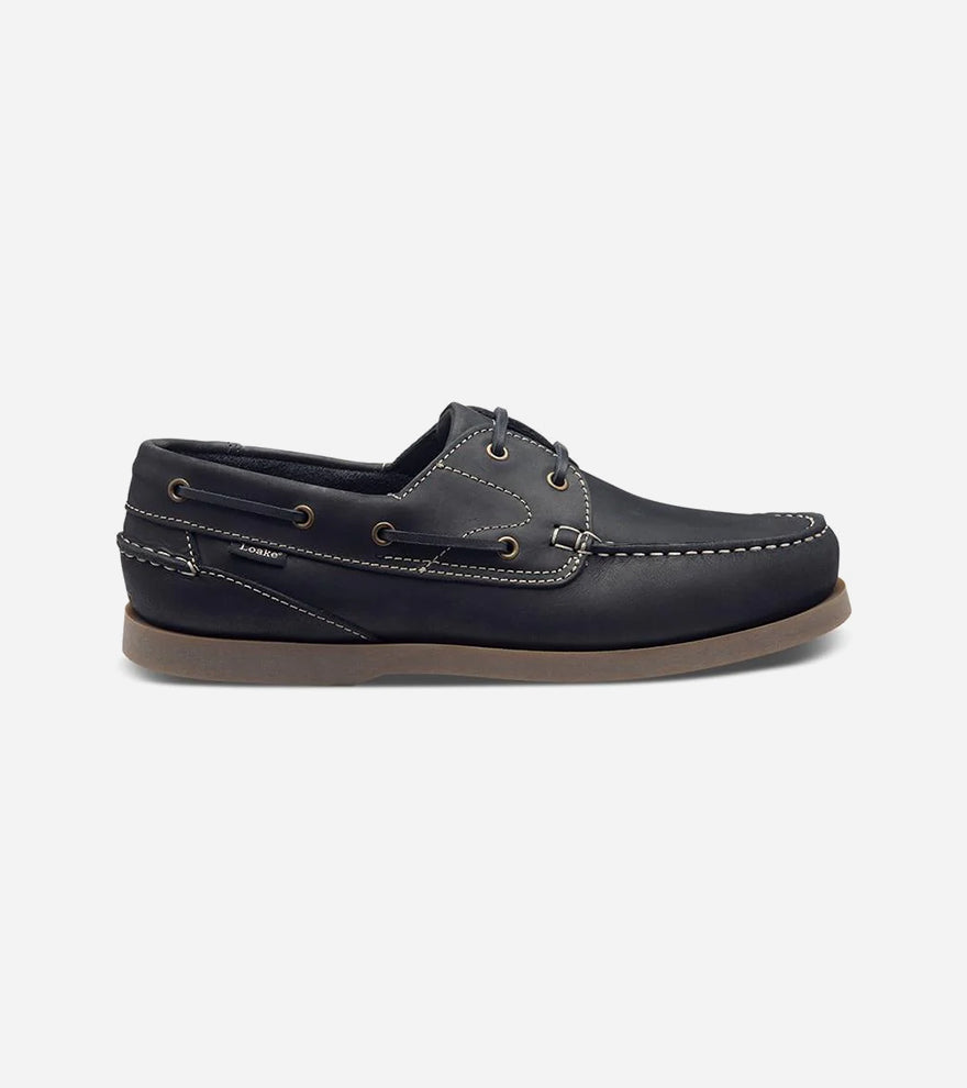 LYMINGTON NN — Navy Oiled Nubuck Leather