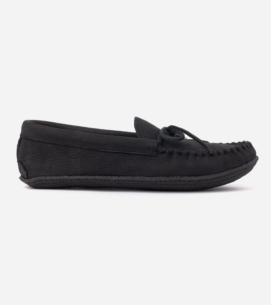 Manitobah Cottager Moccasin Black / Noir (M)
