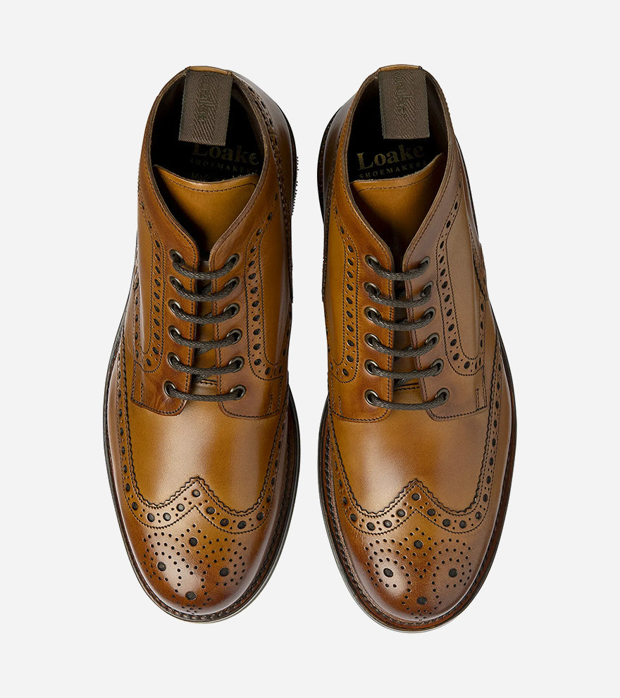 Loake Bedale CH - Tan Calf Leather