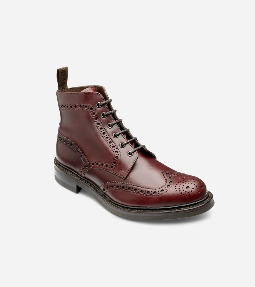 Loake Bedale RW - Burgundy Waxy