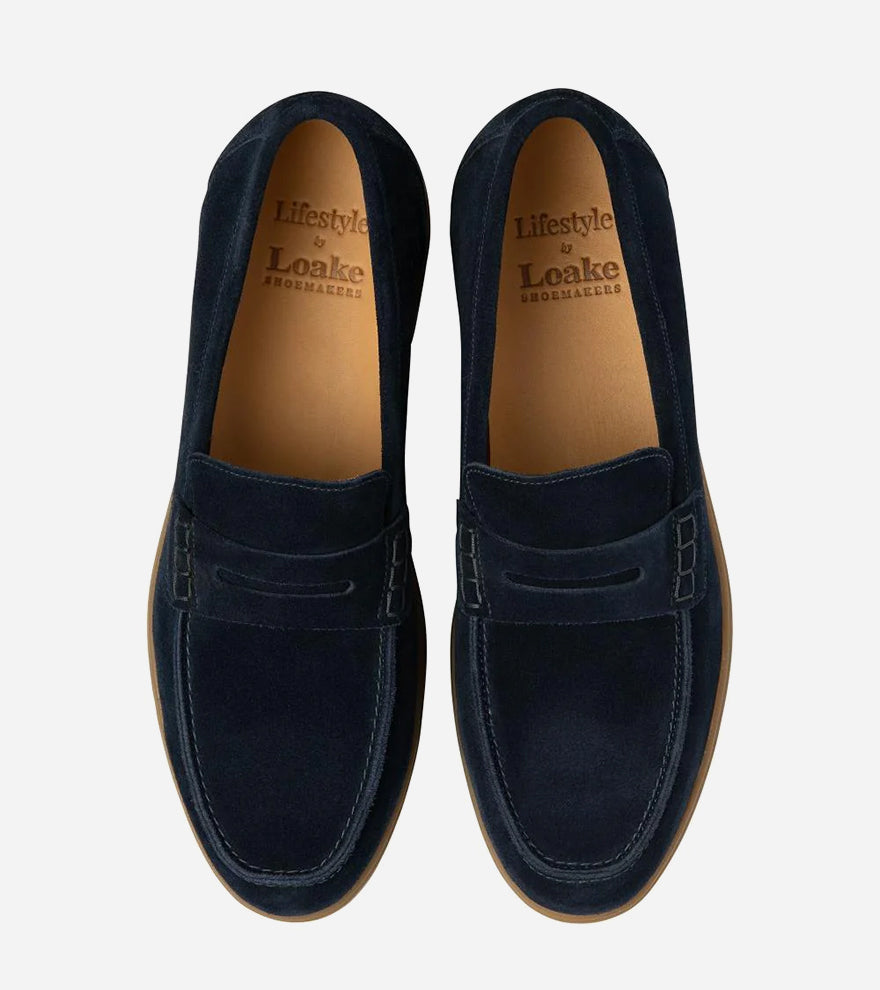 LUCCA NS — Navy Suede