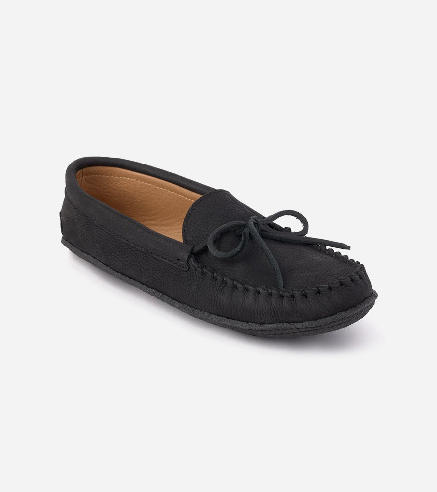 Manitobah Cottager Moccasin Black / Noir (M)