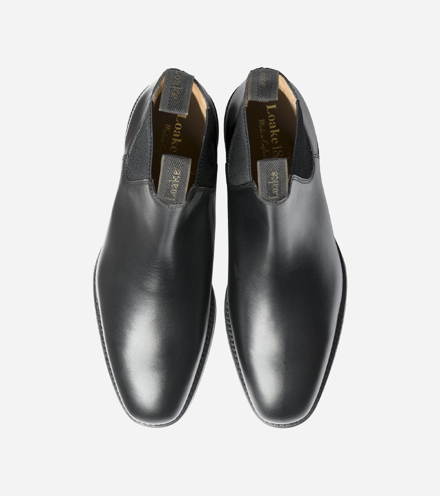 Loake Chatsworth BR - Black Calf Leather