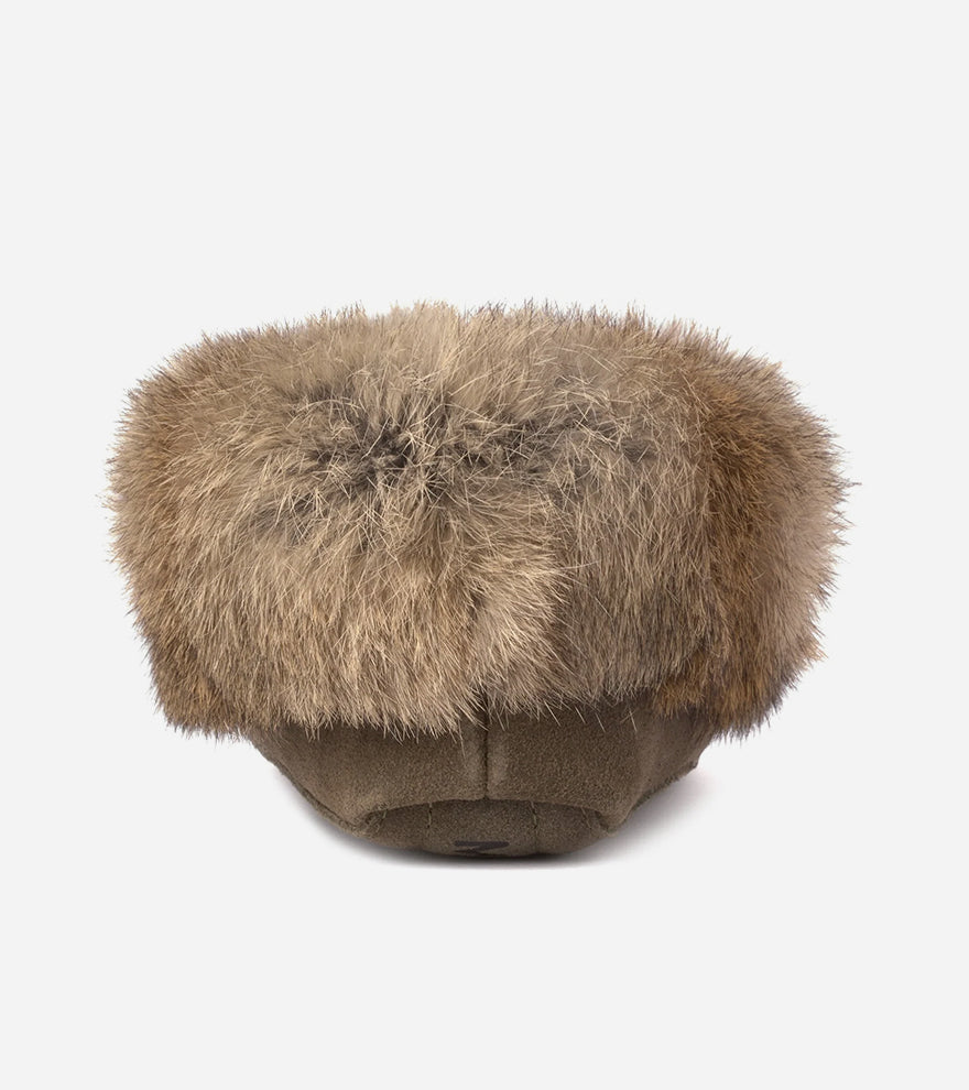 Manitobah Tipi Suede Moccasin Dark Olive (L)